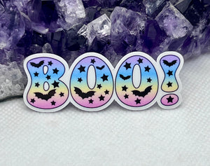 “Boo!” Vinyl Sticker