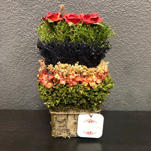 Dried flower decor