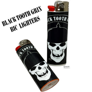 Black Tooth Grin Bic Classic Maxi Lighter