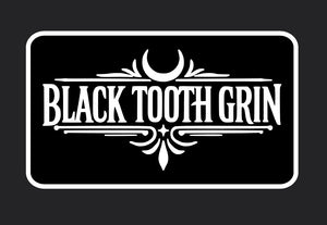 NEW 2025 Logo Black Tooth Grin Vinyl Sticker