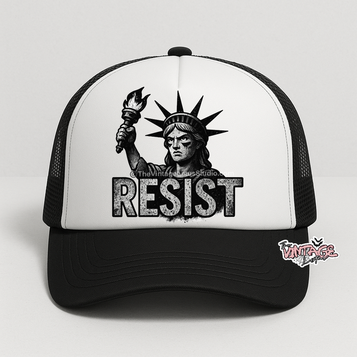 “RESIST” Foam Trucker Hat