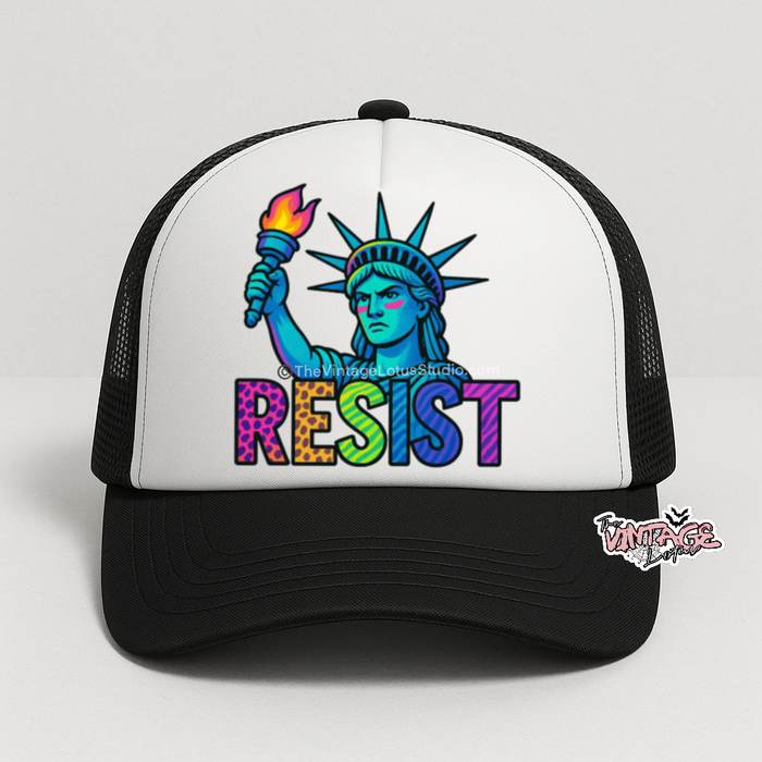 “RESIST” Foam Trucker Hat