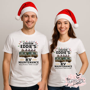 “Cousin Eddie’s RV maintenance” Unisex Soft Thin Basic Tee