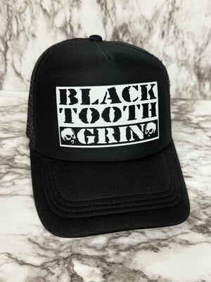 Black Tooth Grin Foam Trucker Hat