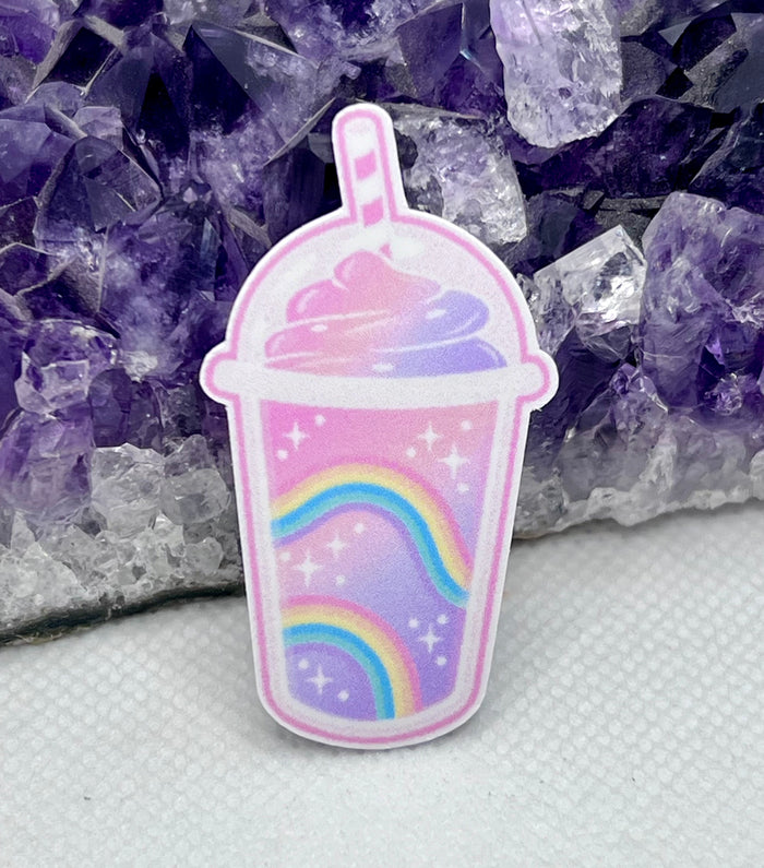 Rainbow Drink Vinyl Sticker