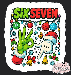 “Six Seven“ Vinyl Sticker
