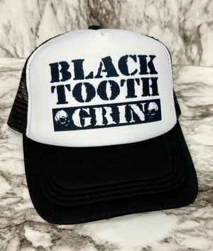 Black Tooth Grin Foam Trucker Hat