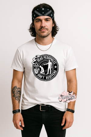‘Dead Pedophiles Don’t Reoffend’ Unisex Soft Thin Basic Tee