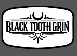 NEW 2025 Logo Black Tooth Grin Iron-on Patches