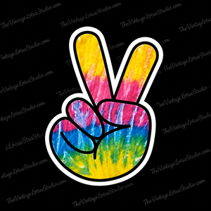 Peace Vinyl Sticker