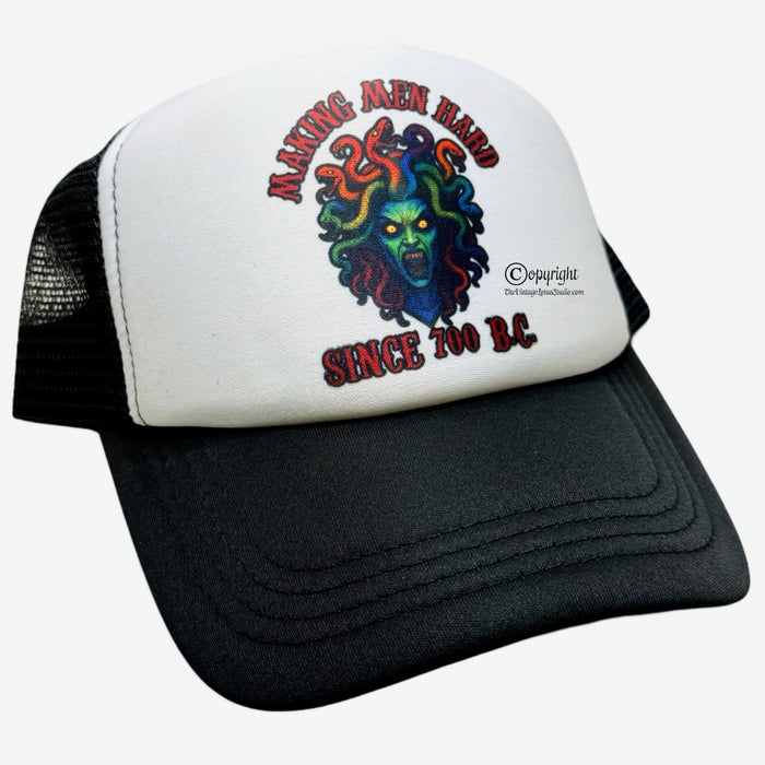 Medusa “ Making Men Hard Since 700 B.C.” Foam Trucker Hat