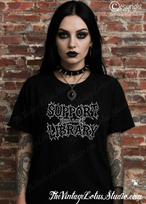 “SUPPORT YOUR LOCAL LIBRARY” Classic Unisex Tee!