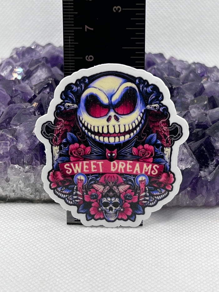 “Sweet Dreams” Jack Skellington Vinyl Sticker