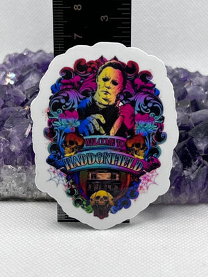 Michael Myers Halloween “Welcome to Haddonfield” Vinyl Sticker