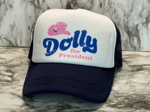 “Dolly For President” Foam Trucker Hat