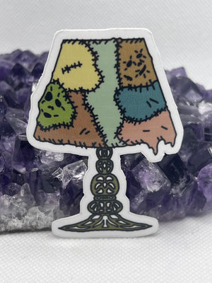 Ed Gein Lamp Vinyl Sticker