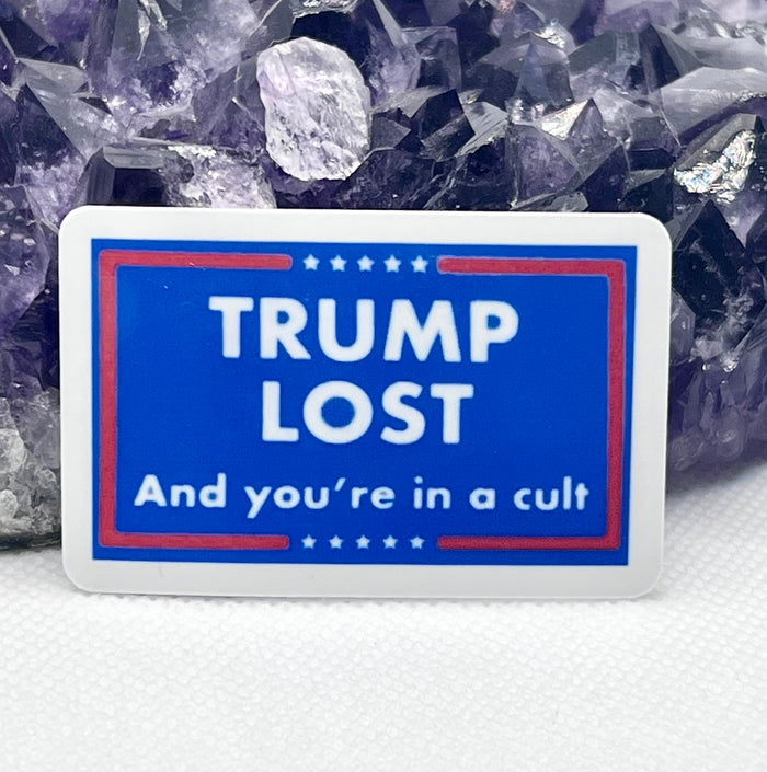 “Trump Lost” Vinyl Sticker