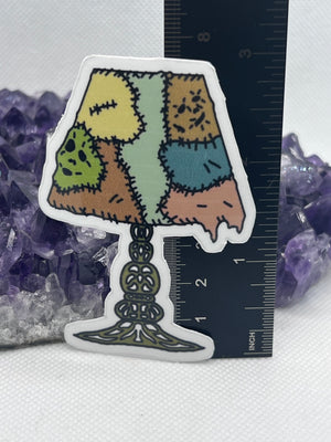 Ed Gein Lamp Vinyl Sticker