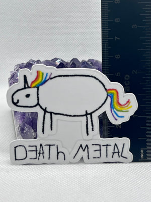 ”Death Metal” Vinyl Sticker