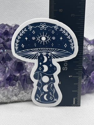 Mushroom Vinyl Sticker