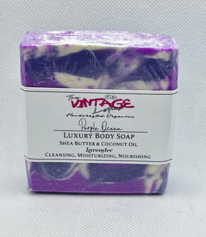 Lavender Purple Ocean Luxury Soap