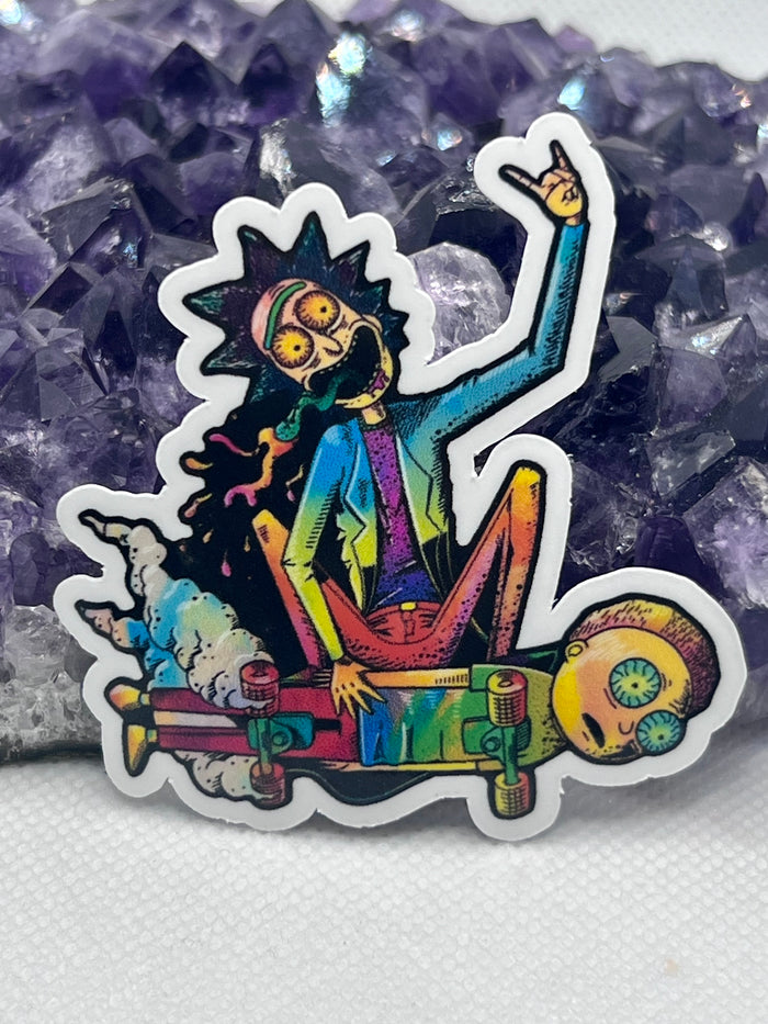 ”Rick and Morty” Vinyl Sticker