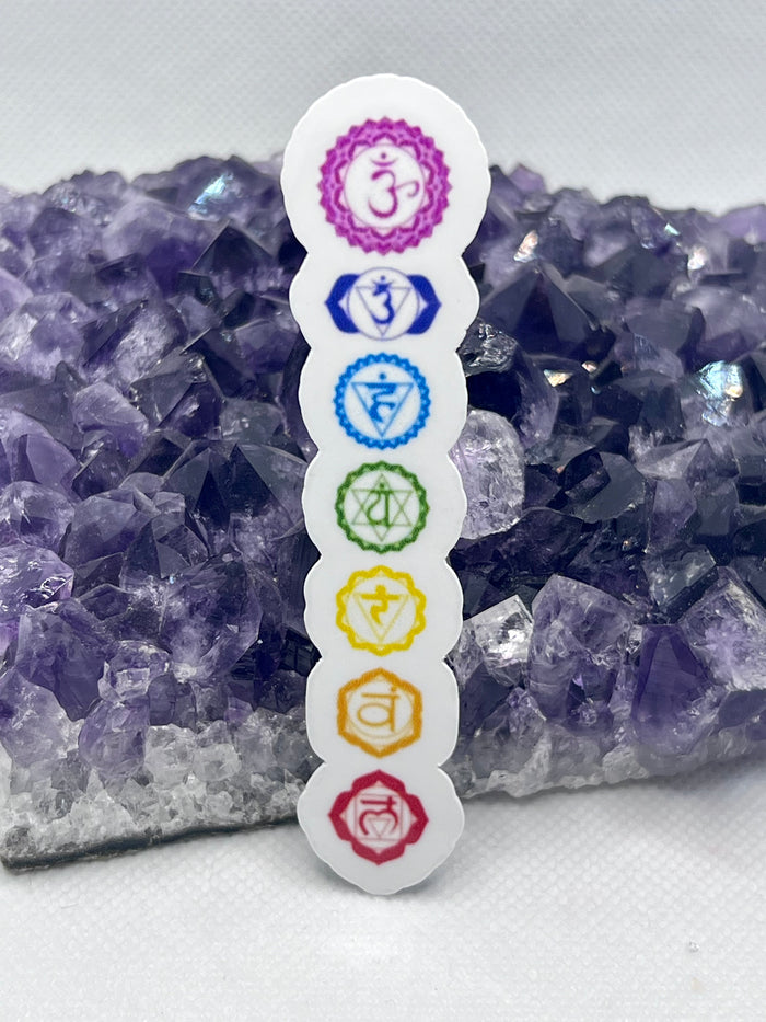 Chakra Vinyl Sticker