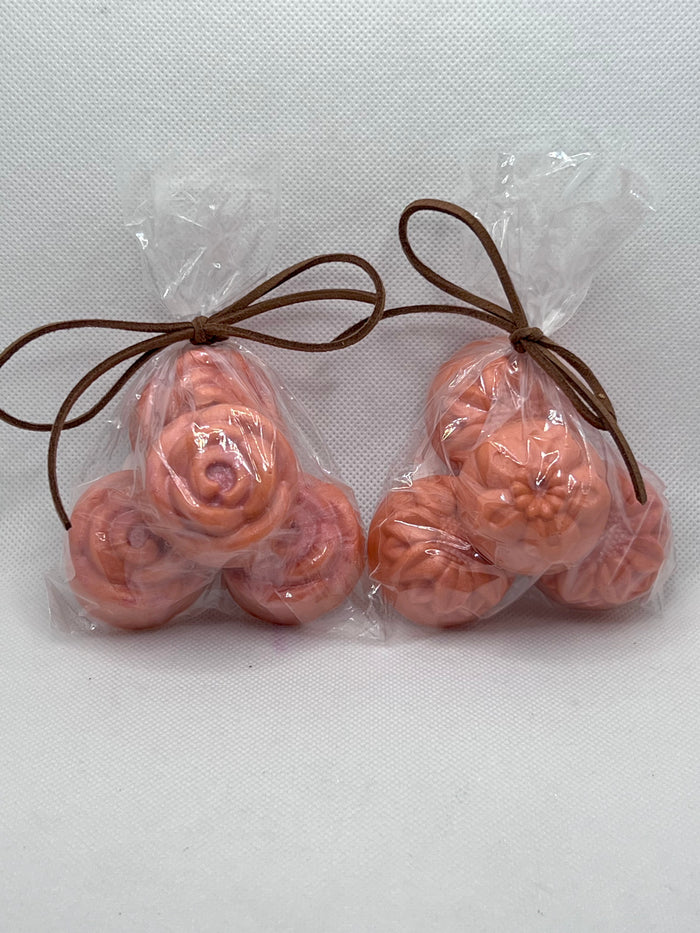 Rose handcrafted hand soap