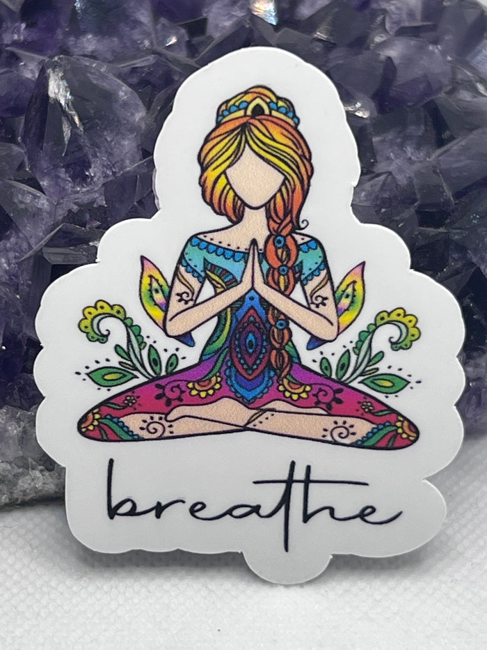“Breathe” Vinyl Sticker