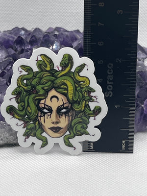 Medusa Art Vinyl Sticker