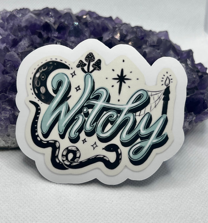 “Witchy” Vinyl Sticker