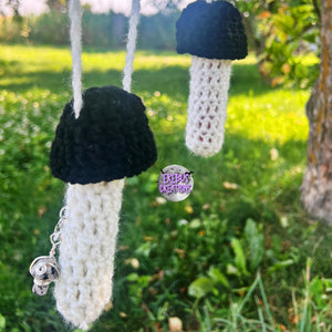 Crochet Mushroom Holder