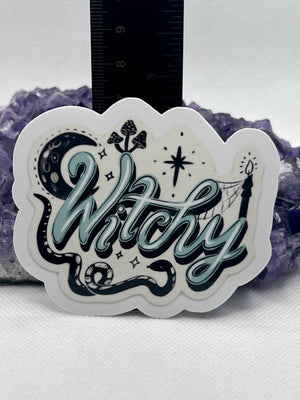 “Witchy” Vinyl Sticker