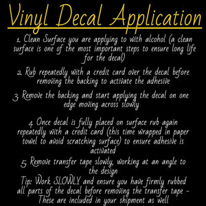 Vinyl Decal