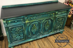 Stunning Whimsical Buffet Credenza Media