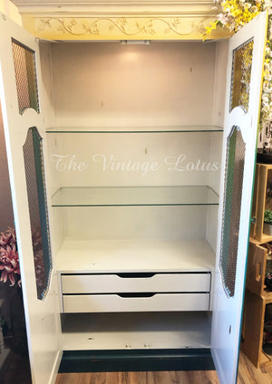 Breathtaking Boho Eclectic Armoire Cabinet