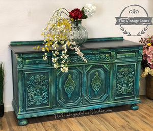 Stunning Whimsical Buffet Credenza Media