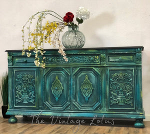 Stunning Whimsical Buffet Credenza Media