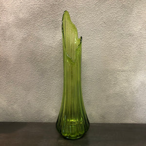 Unique Green Vintage Vase