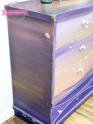 Custom Painted Dresser / Entry Piece