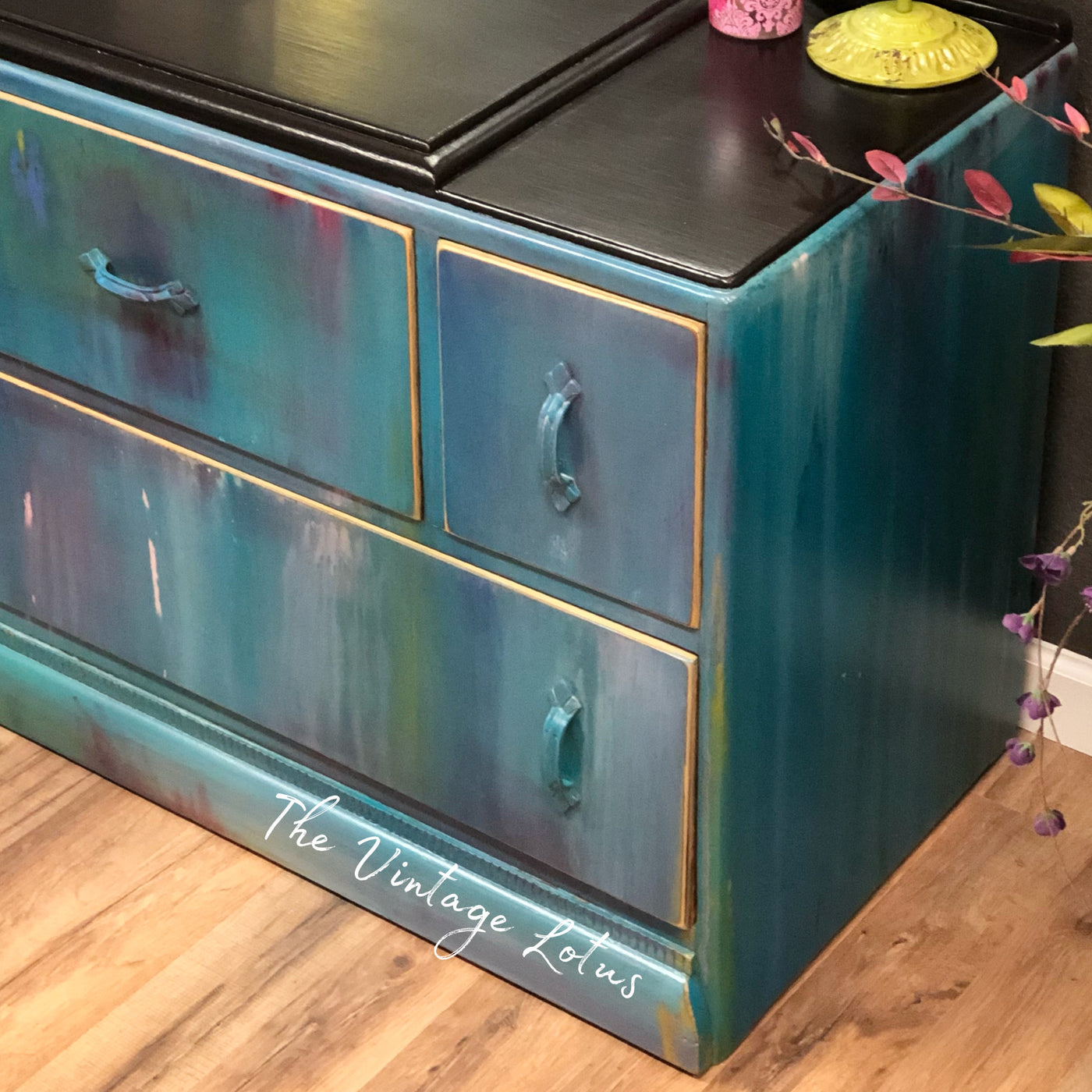vintage dresser and vanity Beautiful Vintage Vanity Dresser – THE VINTAGE LOTUS
