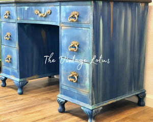 Boho Farmhouse Desk / Vanity