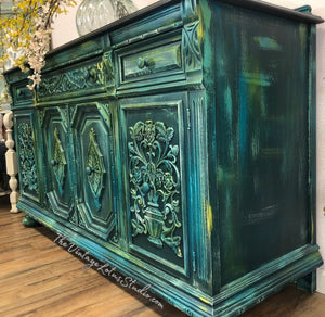 Stunning Whimsical Buffet Credenza Media