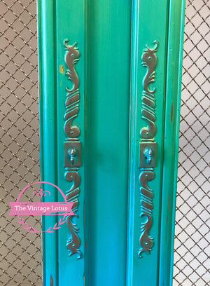 Breathtaking Boho Eclectic Armoire Cabinet