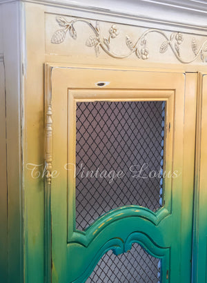 Breathtaking Boho Eclectic Armoire Cabinet