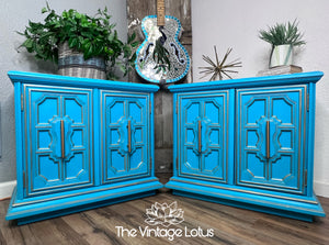 Amazing Pair of Side Tables