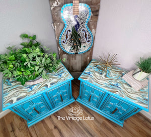 Amazing Pair of Side Tables