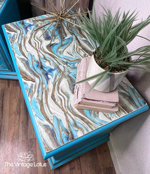 Amazing Pair of Side Tables