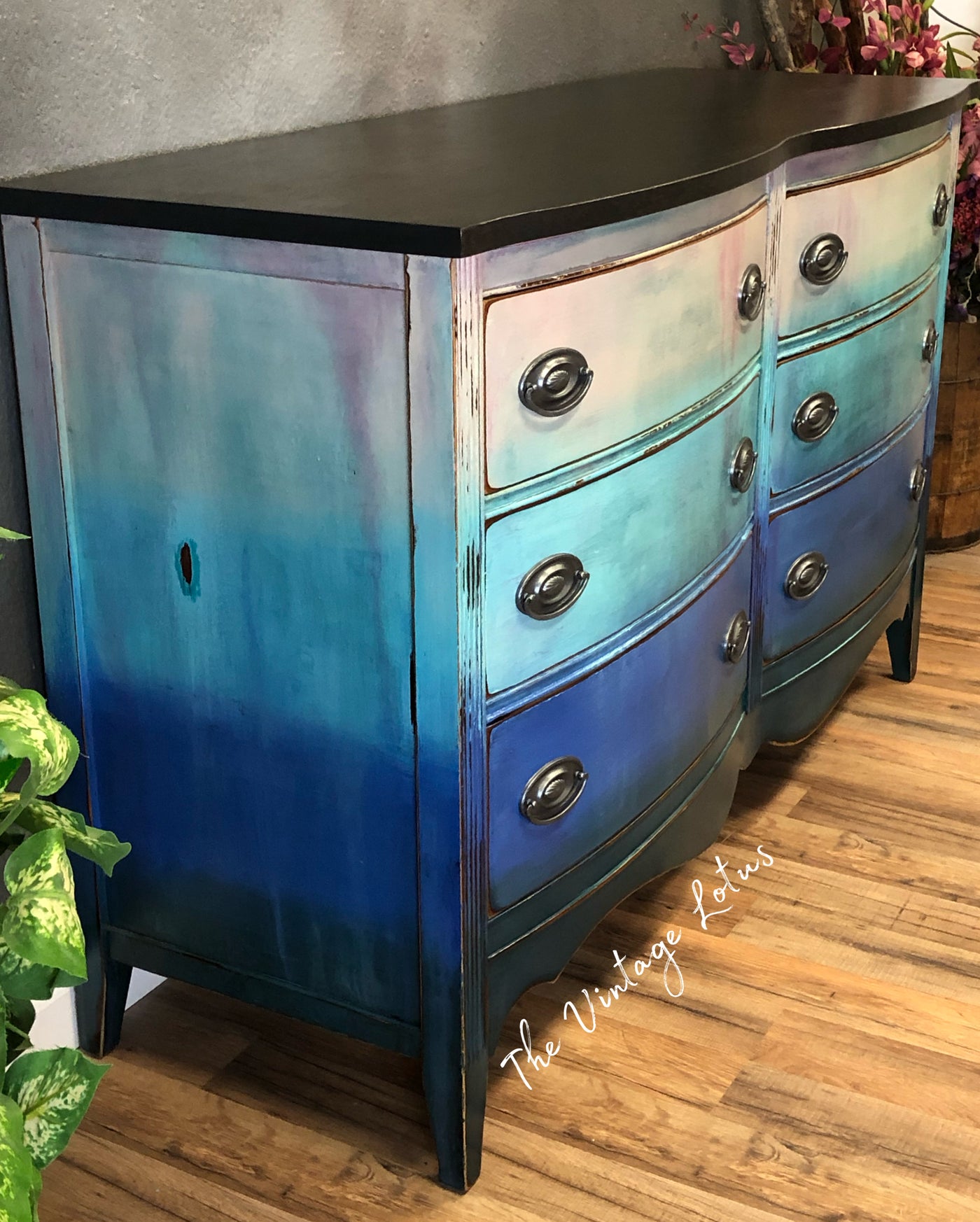 Beautiful Eclectic BoHo Dresser THE VINTAGE LOTUS Beautiful Eclectic BoHo Dresser THE VINTAGE LOTUS