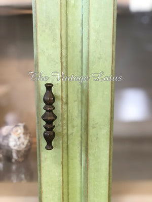 Custom Lighted Vintage Display Cabinet